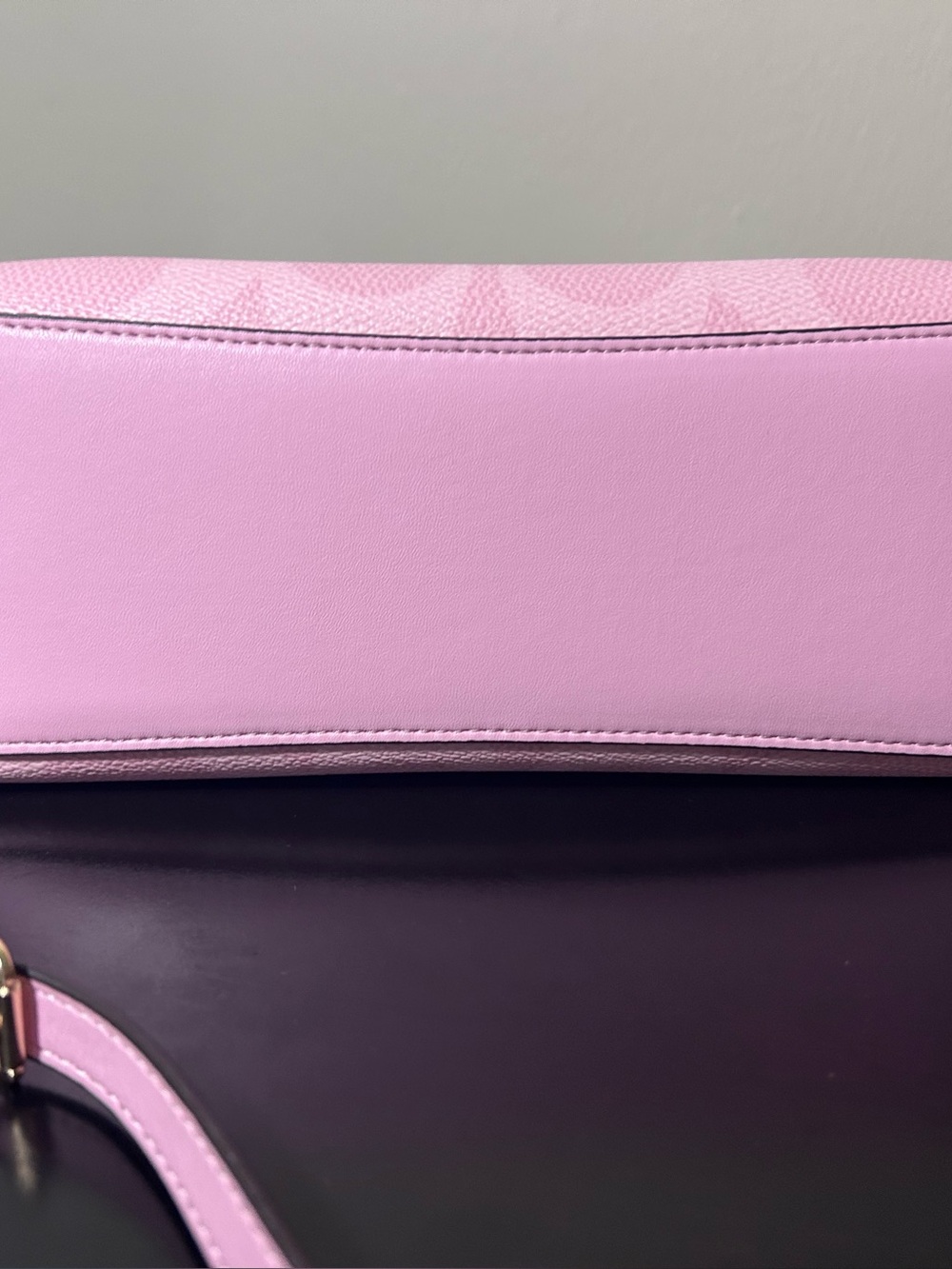 Coach Powder Pink Signature Tote Bag with Removable Strap - Picture 7 of 10